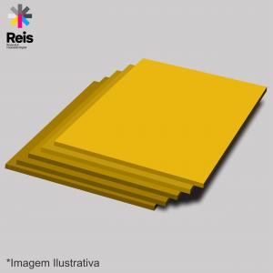 Acrílico 3mm amarelo Acrílico 3mm amarelo Personalizado  Sem Revestimento Sem Acabamento 